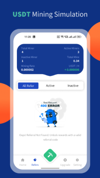 USDT Mining Simulation App Download Latest Version v1.0 screenshot 1