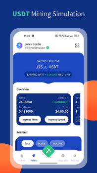 USDT Mining Simulation App Download Latest Version v1.0 screenshot 4