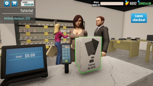 Electronics Store Simulator 3D mod apk unlocked everything