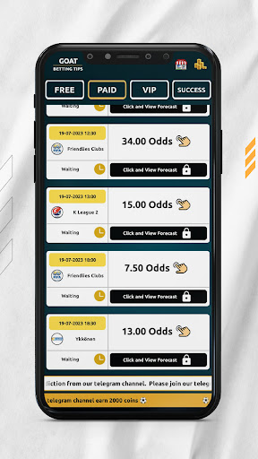 Goat Betting Tips mod apk vip unlocked latest version