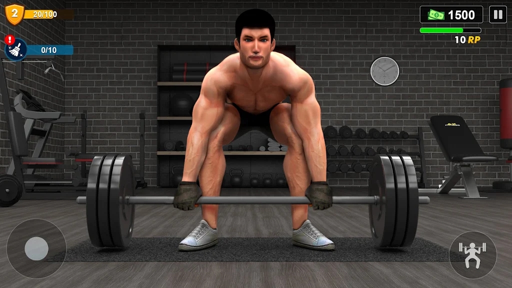 Gym Life Workout Simulator mod apk unlimited money