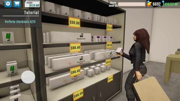 Electronics Store Simulator 3D Mod Menu Apk Unlimited Money Free Purchase