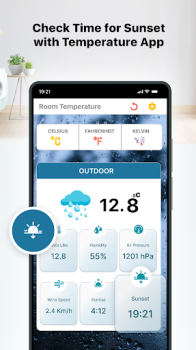 Thermometer Room Temperature app for android download v2.2 screenshot 2