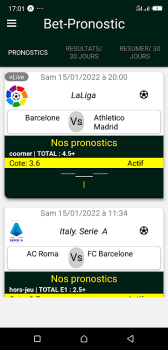 Bet Pronostic football apk download latest version v1.2.1 screenshot 1