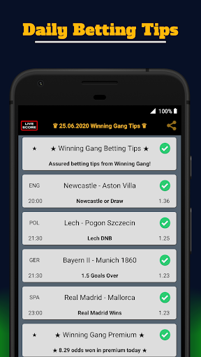 Winning Gang Betting Tips Mod Apk Free Download