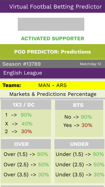 Virtual Football Bet Predictor App Download Latest VersionͼƬ1