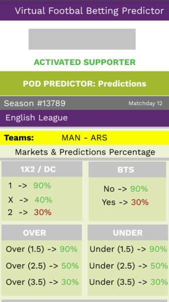 Virtual Football Bet Predictor App Download Latest Version