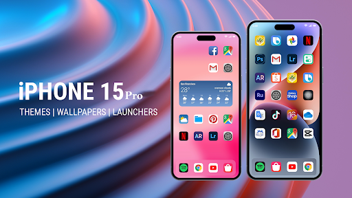 iPhone 15 pro Launcher mod apk premium unlocked