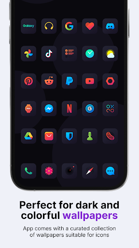 Nova Dark Icon Pack mod apk premium unlocked