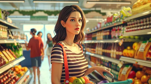 Supermarket Cashier Mall Games Mod Apk Unlimited Money