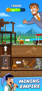 Mining Empire Golden Tycoon Mod Apk 1.22.4 Unlimited Everything v1.22.4 screenshot 3