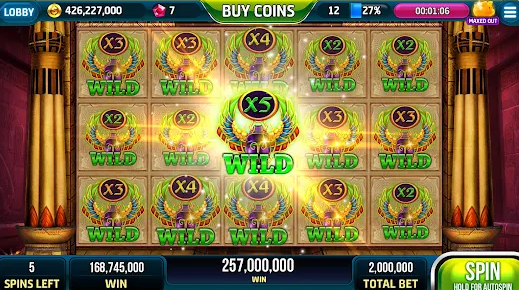 Gods of Las Vegas Slots Casino Mod Apk Free Coins Download 2024