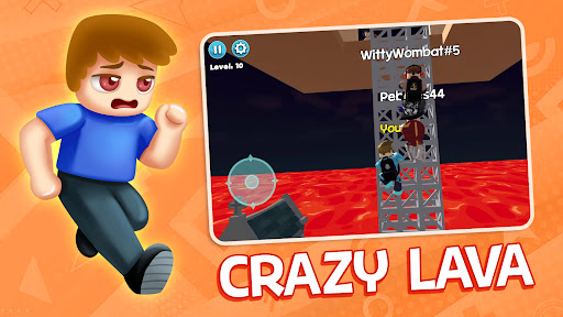 Obby Block World Lava Floor mod apk unlimited everything v1.0 screenshot 2