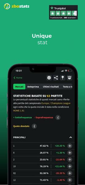 Sbostats Statistiche calcio apk download for android
