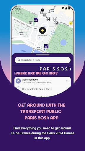 Paris 2024 Public Transport app download for android