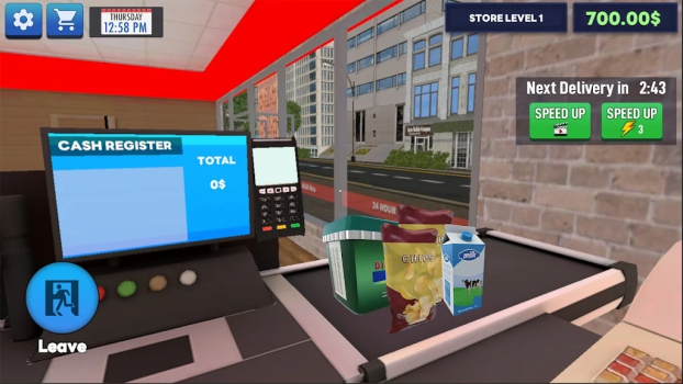 Supermarket Cashier Manager mod apk unlimited everything v1.0.1 screenshot 2