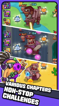 Robot Go Zombies War mod apk unlimited money and gems v0.2.0 screenshot 5