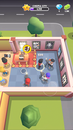 Cinema World Idle Tycoon mod apk unlimited money and gems