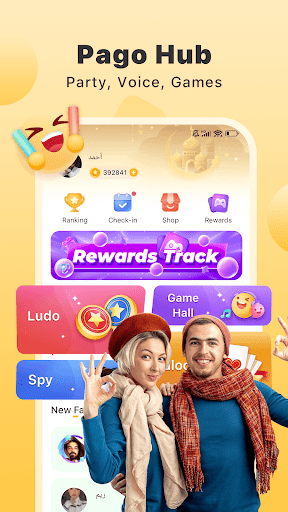 PAGO Chat Play Party Mod Apk Unlimited Coins