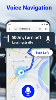 GPS Voice Navigation Live Map mod apk premium unlocked v1.6.8 screenshot 1