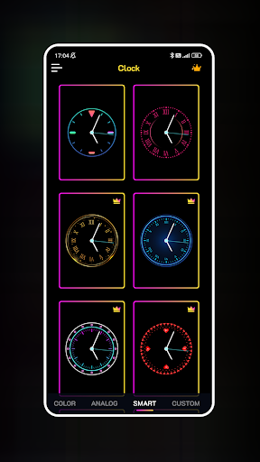 Neon Clock Wallpaper mod apk unlocked everything