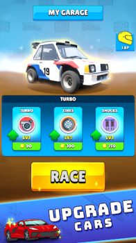 Rally Road Reckless Racing Mod Apk Unlimited Money v1.0.2 screenshot 1