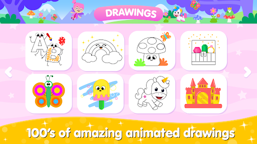 Kids Coloring Drawing Games mod apk unlimited everything v1.8 screenshot 2