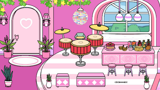 Tizi Town Pink Home Decor mod apk unlocked everything v1.1.1 screenshot 3