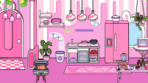 Tizi Town Pink Home Decor mod apk unlocked everythingͼƬ1