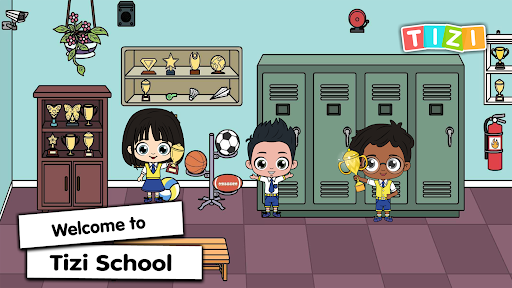 Tizi Town My School Games mod apk unlocked everything v2.3.3 screenshot 1