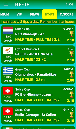 WONNA Betting Tips Mod Apk Premium Unlocked