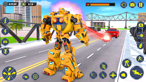 Shark Robot Car Transform Game mod apk unlimited money