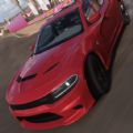 Driving Dodge Charger Race Car mod apk unlimited everything