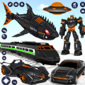 Shark Robot Car Transform Game mod apk unlimited money