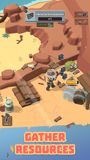 West Escape mod apk 1.0.13 unlimited money and gems no ads