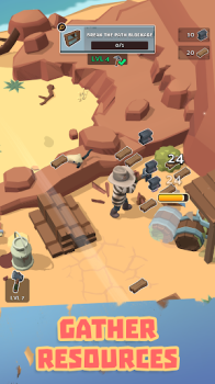 West Escape mod apk 1.0.13 unlimited money and gems no ads v1.0.13 screenshot 5