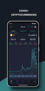 LiveCoinWatch Crypto Tracker App Download for Android v1.0.42 screenshot 1