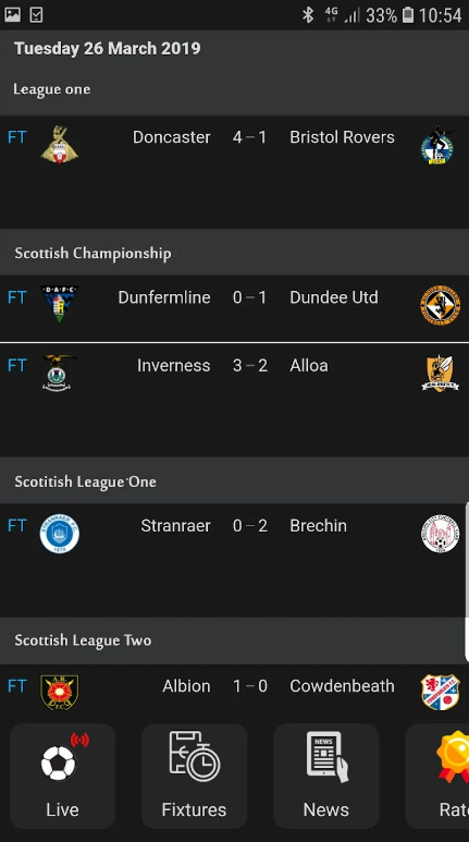 FootLive live football Score App Download for AndroidͼƬ1