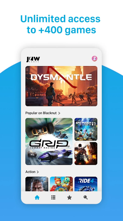 Jaw Games Cloud Gaming Mod Apk Premium UnlockedͼƬ1