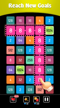 2248 Cube Merge Puzzle Game mod apk no ads v1.3.0 screenshot 4