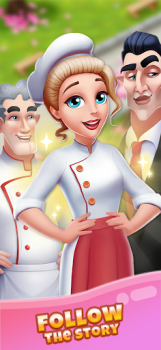 Merge Restaurant Makeover mod apk unlimited money and gems v2.18.9 screenshot 3