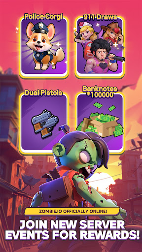 Zombie.io Potato Shooting mod apk unlimited draws and resources