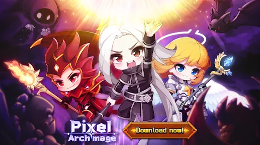 Pixel Archmage Mod Apk Unlimited Money and Gems