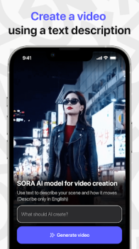 Sora AI Video generator GPT mod apk premium unlocked unlimited all v1.0.7 screenshot 2