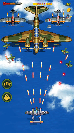 1945 Air Force Airplane games mod apk unlimited money