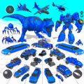 Dino Robot War Robot Transform mod apk unlimited money