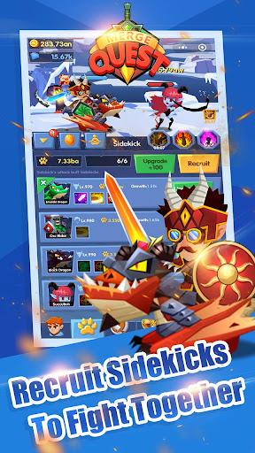 Merge Quest mod apk an1 unlimited money and gems