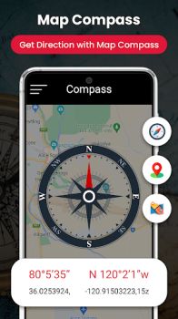 Digital Compass Smart Compass mod apk free download v1.65 screenshot 1