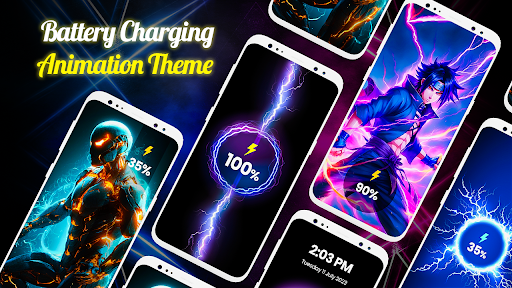 Charging Animation Lock Screen mod apk download v1.7 screenshot 1