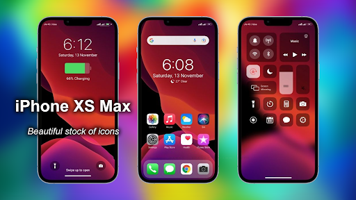 iPhone XS Max Launcher 2024 app free download for android v1.0 screenshot 3